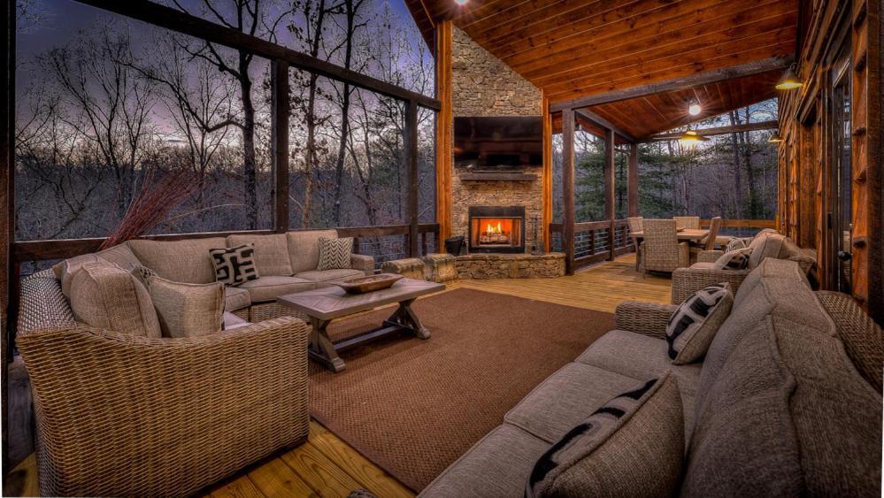 Vila Luxe Mountain Retreat Blue Ridge Exteriér fotografie