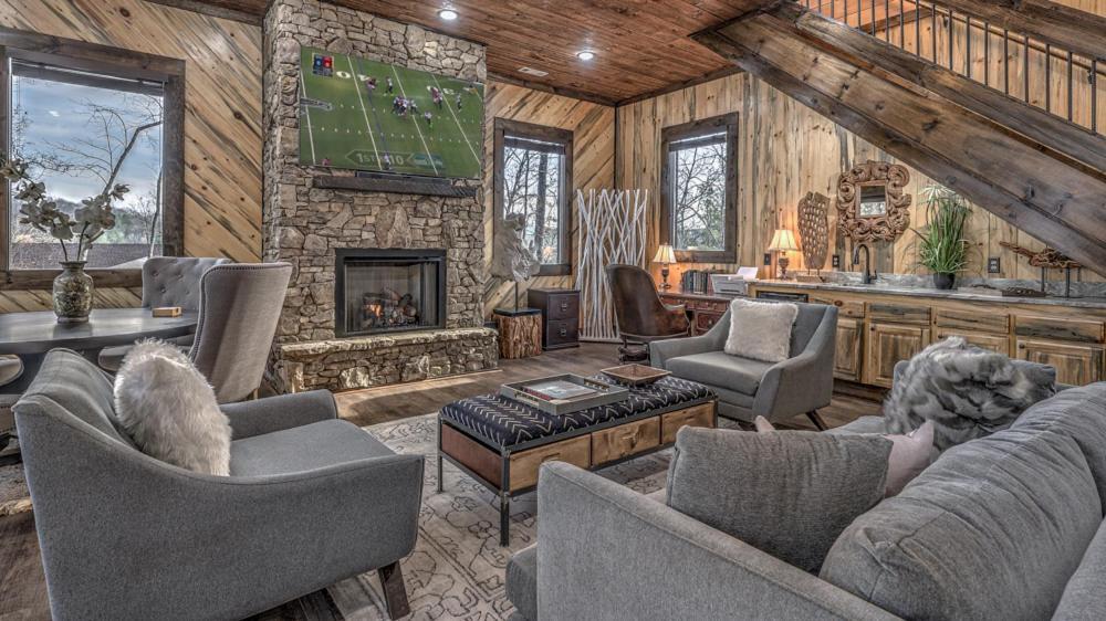 Vila Luxe Mountain Retreat Blue Ridge Exteriér fotografie