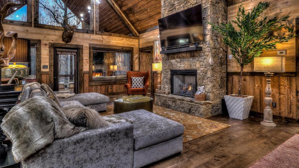 Vila Luxe Mountain Retreat Blue Ridge Exteriér fotografie