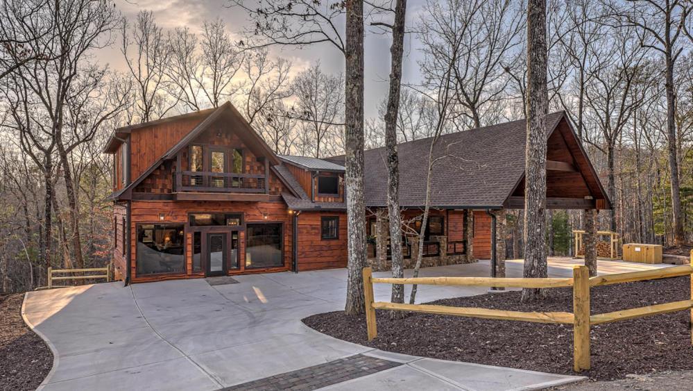 Vila Luxe Mountain Retreat Blue Ridge Exteriér fotografie